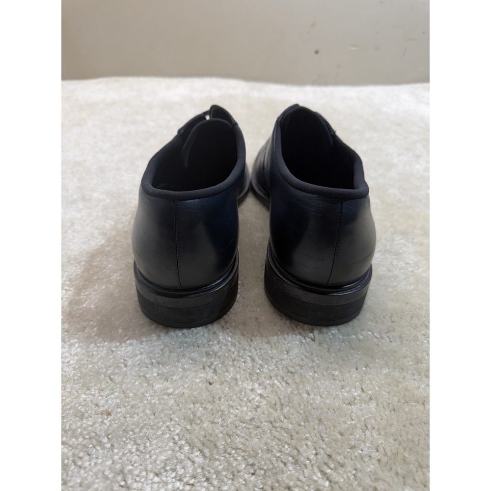 Hugo Boss Derby Shoes Mens 11 UK 12 US Blue Leather Dress Shoes Preppy Designer - Picture 8 of 10